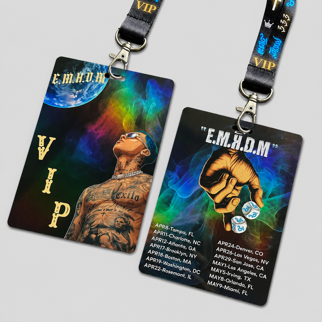 VIP Lanyard And Credential ( NOT USEABLE FOR BACKSTAGE)