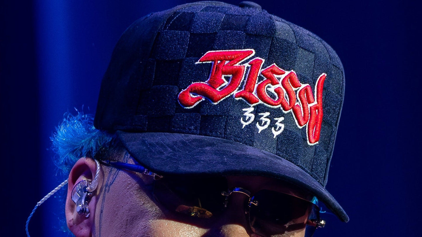 Checkered "Blessd" Hat