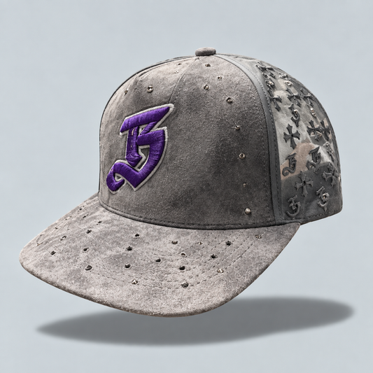 Grey Jeweled Hat 2.0