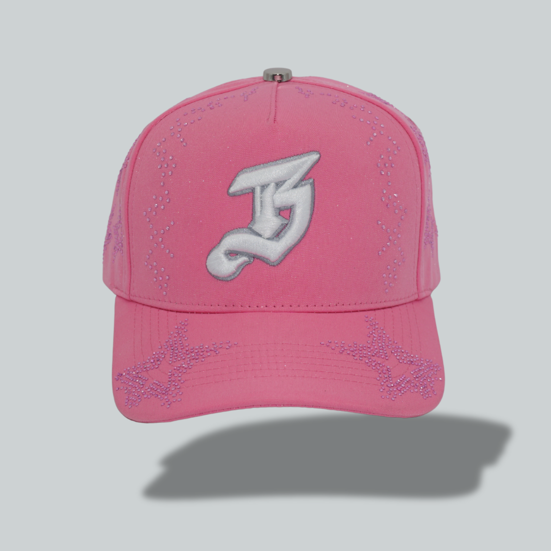 Pink Star "B" Hat