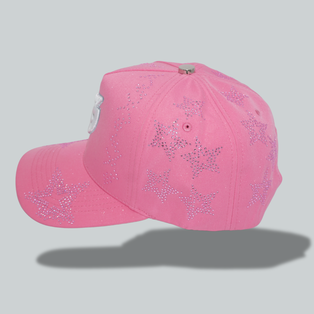 Pink Star "B" Hat
