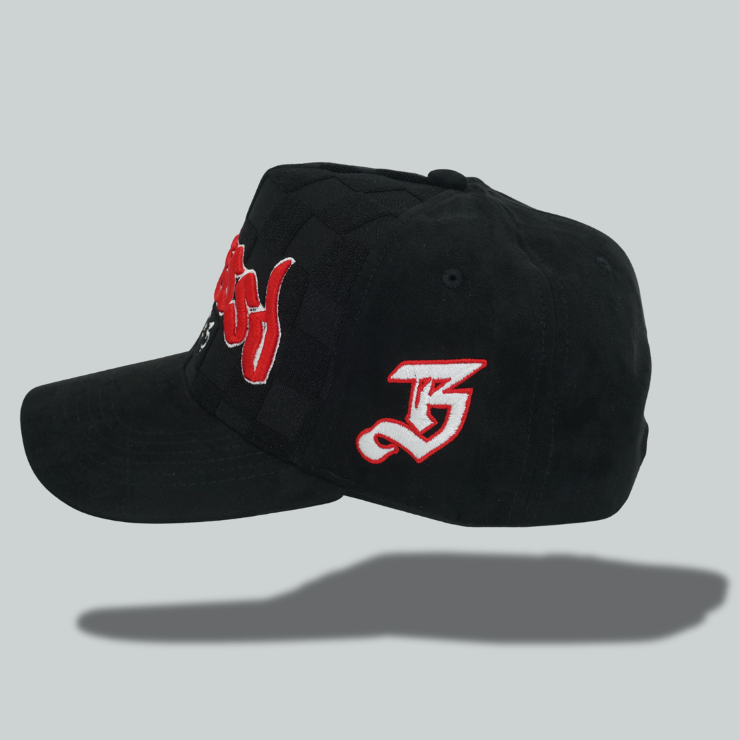 Checkered "Blessd" Hat