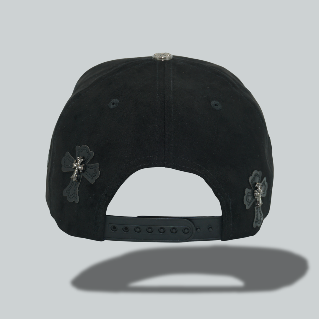 Cross Detailed, Hot Pink "B" Hat