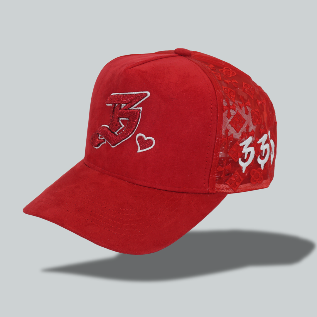 Red Heart "B" Hat