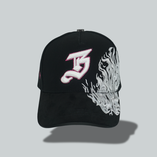Chrome Flame Hat