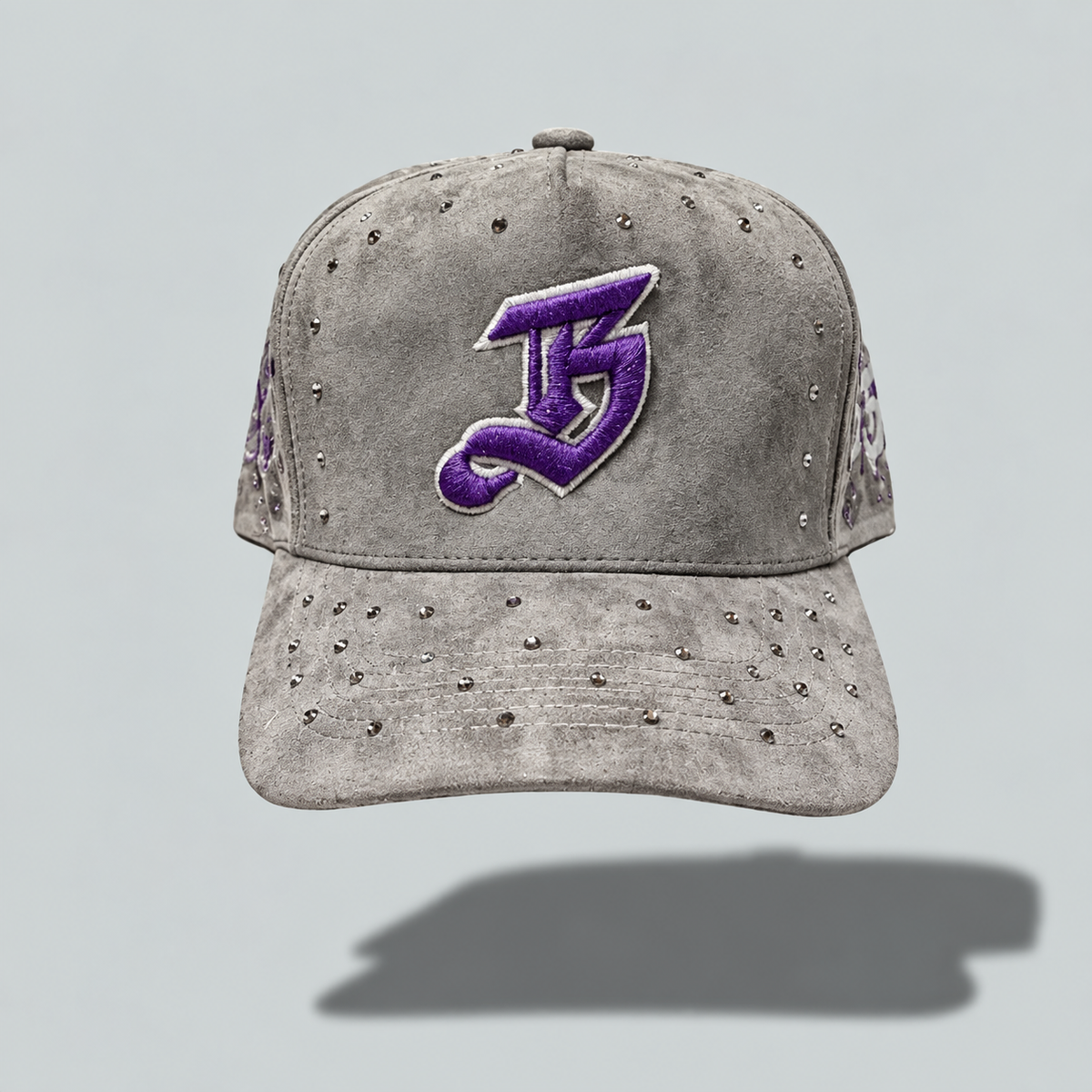 Grey Jeweled Hat 2.0