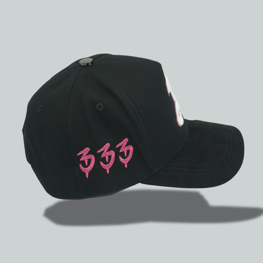 Chrome Flame "B" Hat