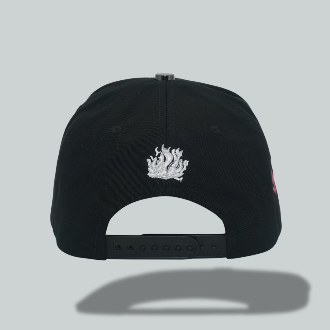 Chrome Flame "B" Hat