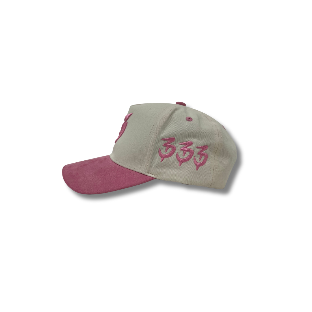 Pink "B" Hat