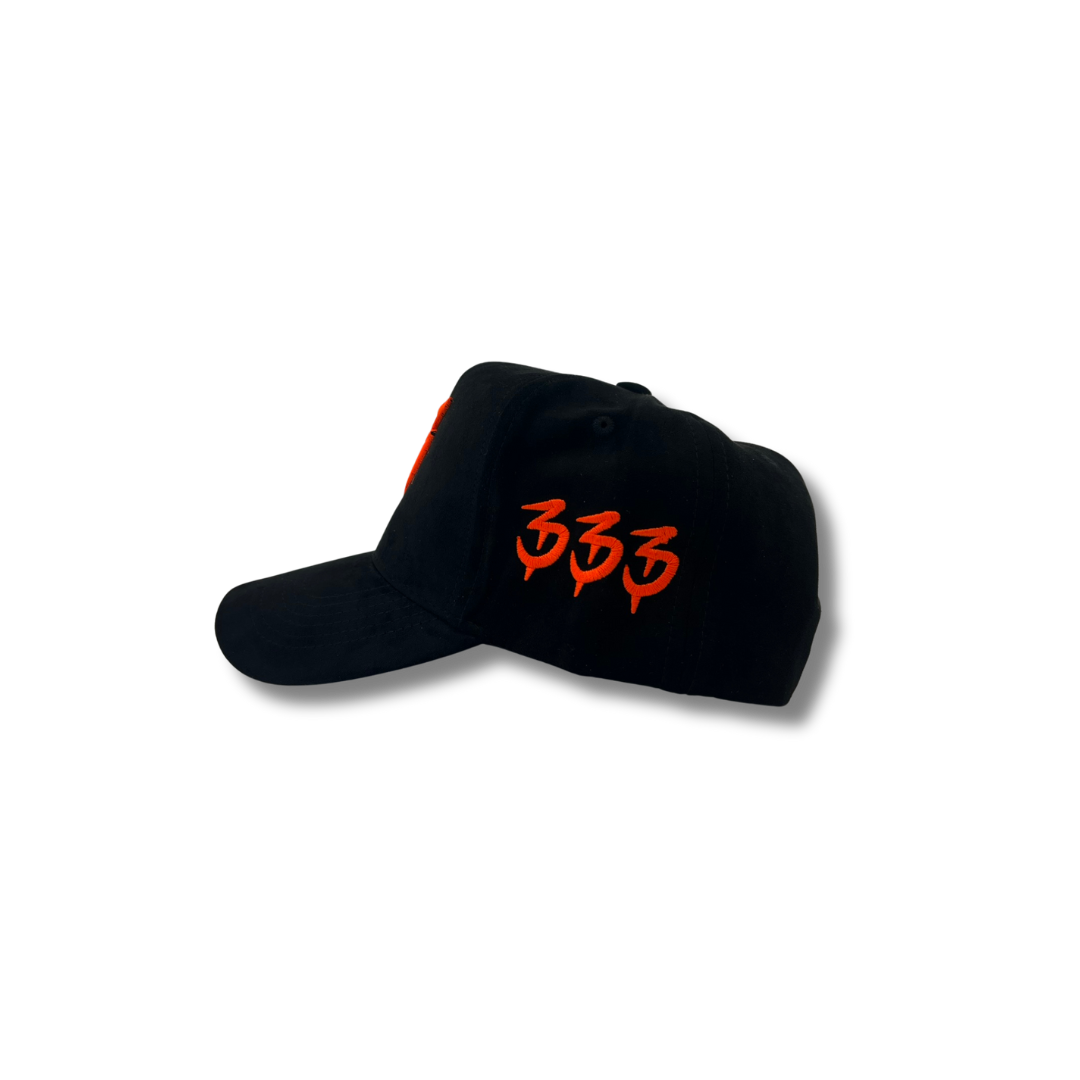 Halloween "B" Orange Hat