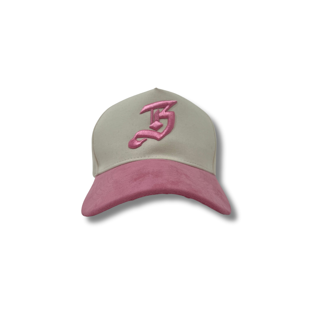 Pink "B" Hat