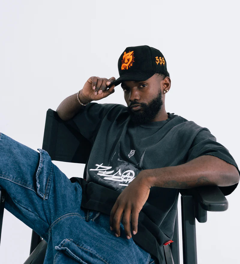 Halloween "B" Orange Hat