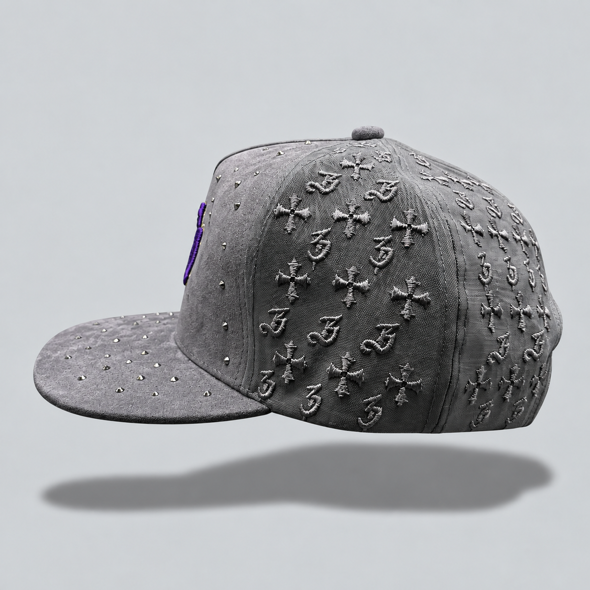 Grey Jeweled Hat 2.0