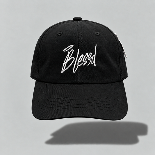 Blessd Dad Hat White