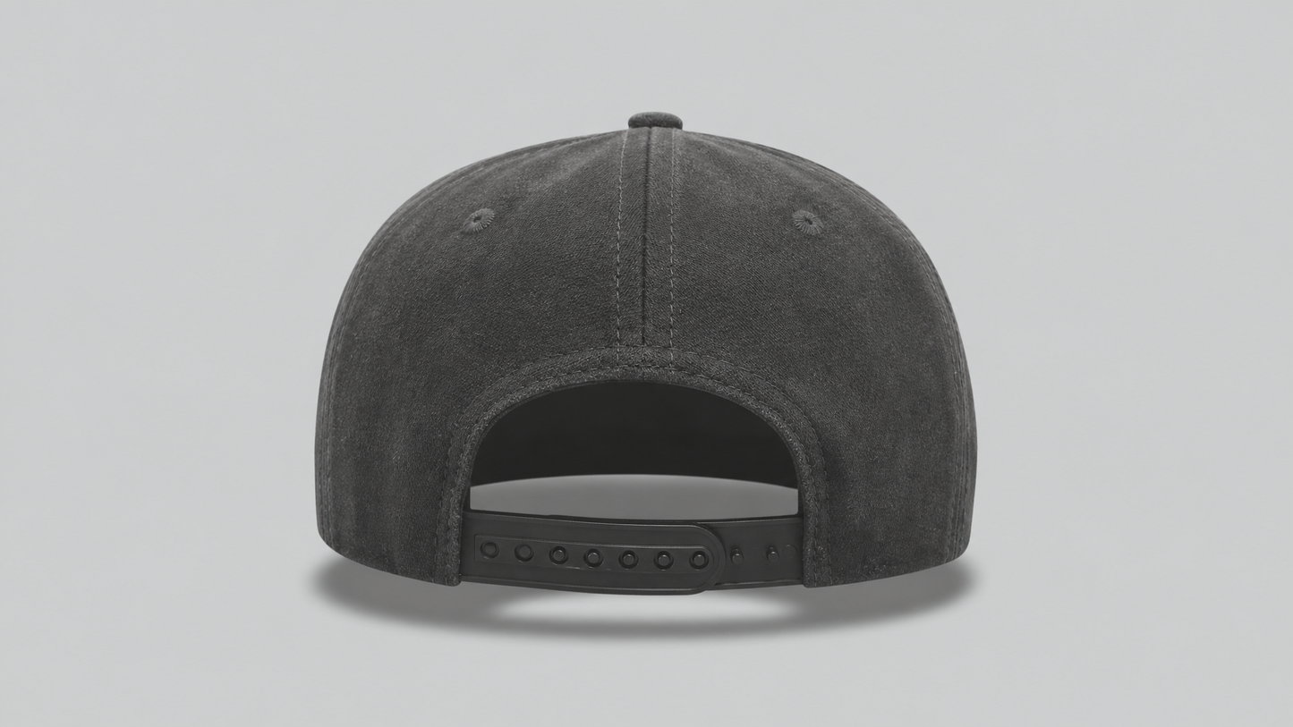 Two-Tone Black -Gold B Hat